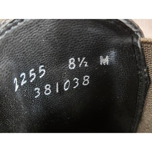 Dingo Quarry Boots Women’s Size US 8.5 Black Leather Chelsea Vintage Western - Picture 5 of 11